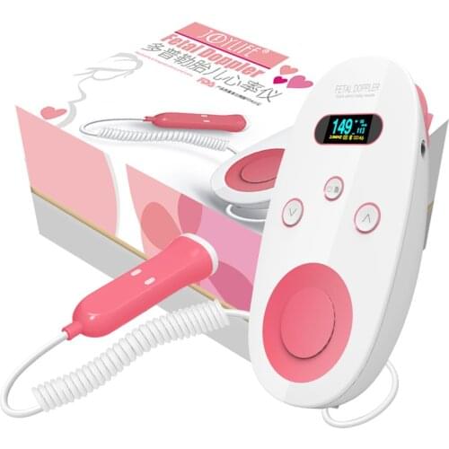Baby Monitor Pregnancy Ultrasound Stethoscope Fetal Heart Rrate Detectors Sonar Doppler For Pregnant Women Babies Fetal Doppler