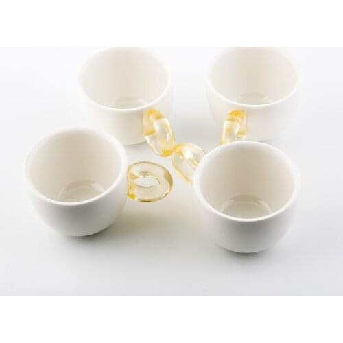 135ml Cheaper Ceramic Coffee Cups Set China Simple Style Eco Friendly Ceramic Cups Latte For Coffee Shop Office Kitchen Drink
