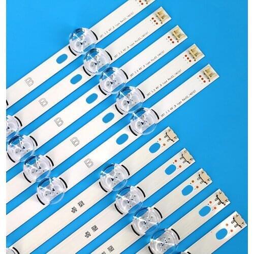 New 10pcs LED strip replacement for LG TV 49LF5500 innotek DRT 3.0 49 inch A B type 6916L 1944A 1945A 6916L-1788A 1789A