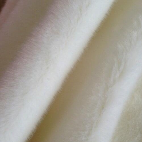 New style rabbit fur soft short plush fabric clothing shoe cover hat fur collar high-grade imitation fur fabric 0.5MX1.7M