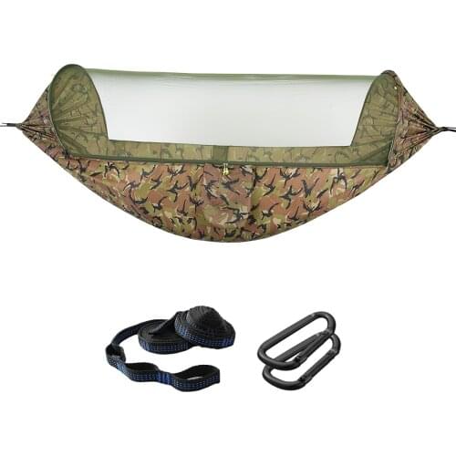 Camping Hammock Portable Camping Hammock Folding Hanging Hammocks With Mosquito Net For Outdoor Hiking Camping Backpacking