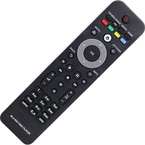 Remote Control Replacement for Philips DVD Blu-Ray Disc Player for Philips BDP7500 BDP3000 BDP3200 BDP9500/93 Remote Control