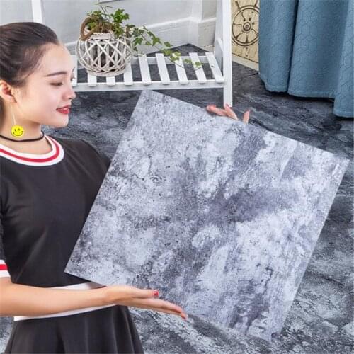 PVC self-adhesive flooring stone carpet pattern free plastic leather waterproof thick wear-resistant living room bedroom floor