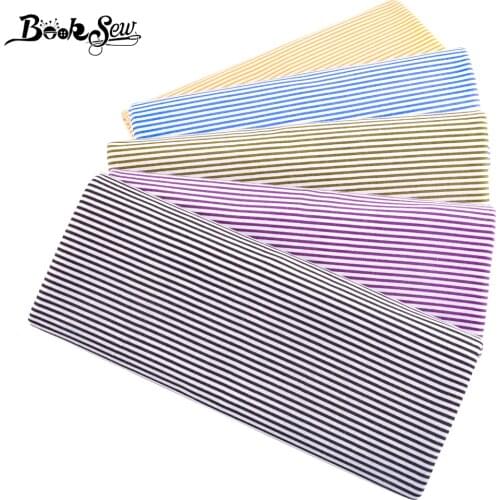 Light Pink and White Stripes Design 100% Cotton Fabric Clothing Tissue Toys Patchwork Tela Scrapbooking Fat Quarter Dolls DIY