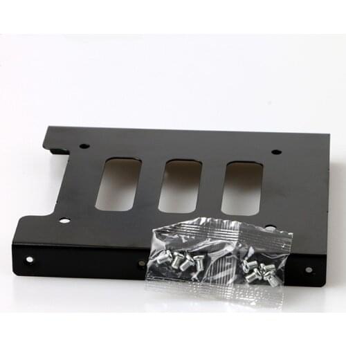 Universal 2.5 Inch SSD HDD To 3.5 Inch Metal Mounting Adapter Bracket Dock Screw Hard Drive Holder For PC Hard Drive Enclosure
