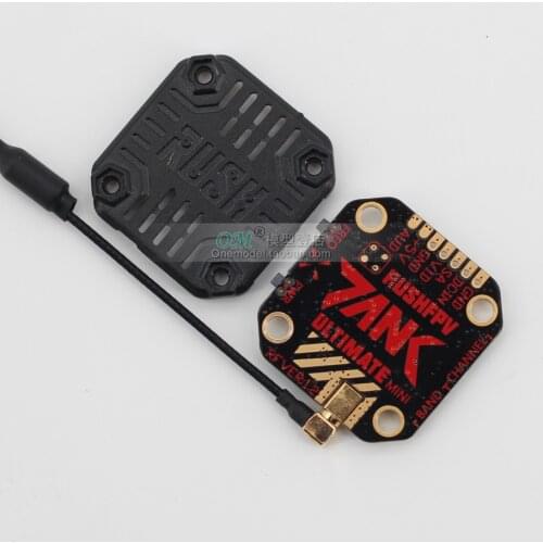 Onemodel/RUSH fpv Tank ULTIMATE mini VTX Stack 20*20 5.8G 800mW 2-8S Video Transmitter Can receive external frequency