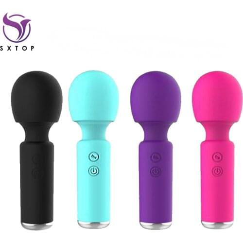 Magic Wand Vibrators for women USB Charge Mini AV Stick Female G Spot Massager Clitoris Stimulator Adult Sex Toys for Woman