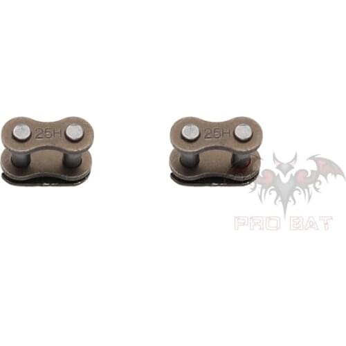 25H 6mm Chain Master Link For 33cc 43cc 47cc 49cc ATV Quad Dirt Pit Pocket Mini Rocket Bike