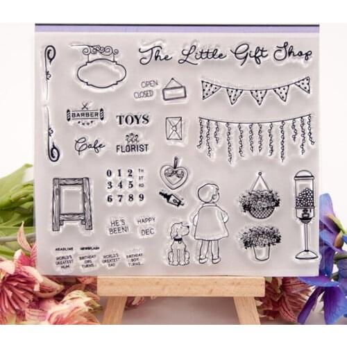 1pc Ribbon Transparent Stamp Transparent Silicone Stamp Cutting DIY Scrapbooking Rubber Coloring Embossed Diary Decor Reusable