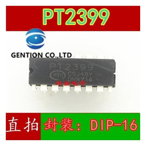 10PCS CD2399GP PT2399 DIP-16 audio digital reverb circuit spot in stock 100% new and original