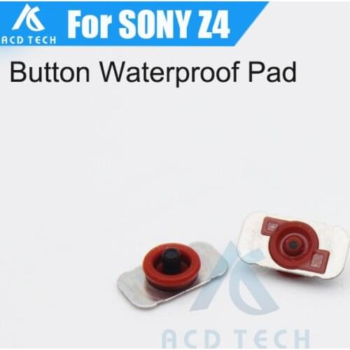 10pcs/lot Original New for Sony Xperia Z3+ Dual Z4 E6533 E6553 Power Button Buttons Waterproof Pad Rubber Mat Free Shipping