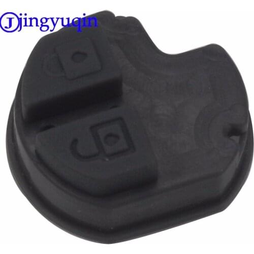 10pcs New 2 Buttons Remote car Key Fob Replacement Rubber Pad for Suzuki key Swift grand vitara SX4 Liana Aerio Jimn auto key