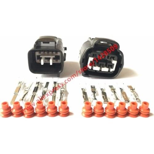 20 Sets 6 Pin 7283-7062-40 7282-7062-40 Accelerator Throttle Pedal Electronic Female Male Connector For Toyota