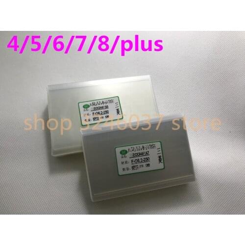 200pcs 250um OCA Optical Clear Adhesive Film Sticker Glue For iPhone 6 6S 7 8 plus 5 5c 5s 4 4s Screen Lens Repair
