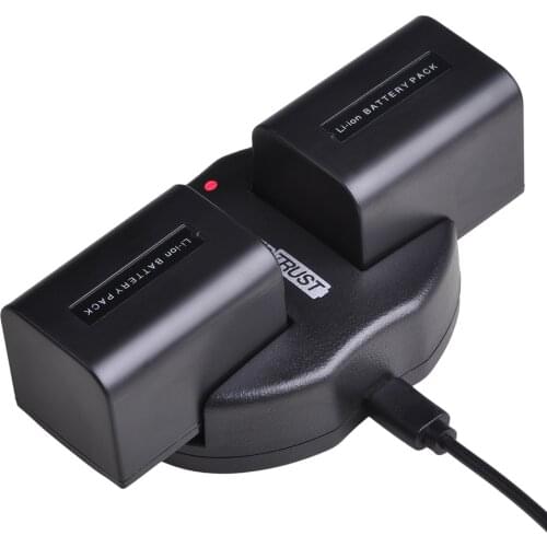 2x 2500mAh NP-FV70 NP FV70 NPFV70 batteries+Dual USB Charger for Sony NP-FV50 FV30 HDR-CX230 HDR-CX150E HDR-CX170 CX300