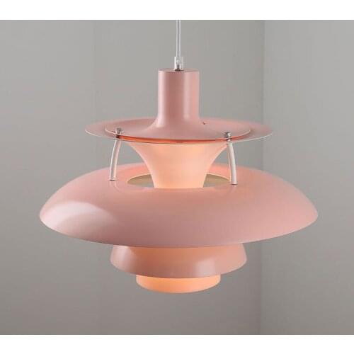 E27 Pendant Light Colorful Umbrella Led Suspend Lamp Dining Room Led Pendant Lamp Led Light Indoor Lighting Fixtures Dining Lamp