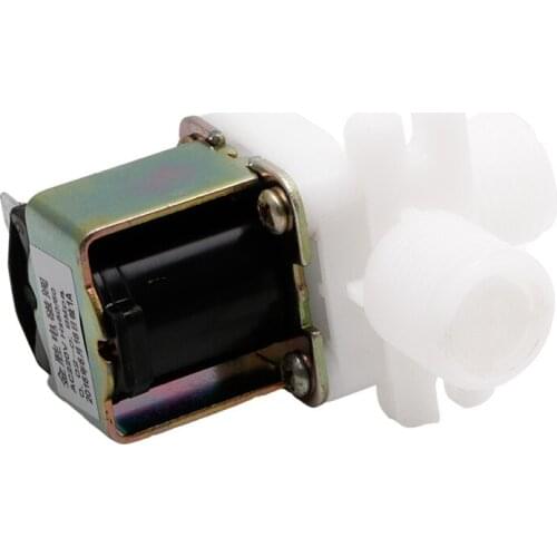 AC 220V Electric Solenoid Valve Magnetic N/C Water Air Inlet Flow 1/2" Switch