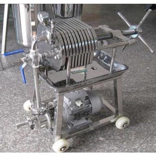 150 Stainless Steel Filter Press Filter Machine Lab Filtration Equipment te