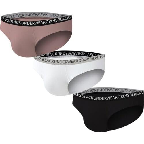 Modal Men Underwear Brief Set 3pcs Lot Mens Briefs Cotton Panties Soft Shorts Comfortable Male Underpants Lingerie Slip Hombre