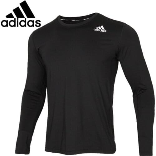 Original New Arrival Adidas TF LS FTD Mens T-shirts Long sleeve Sportswear