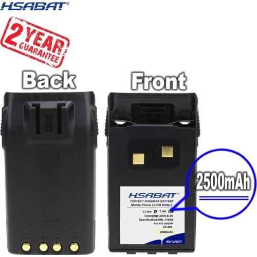 New Arrival [ HSABAT ] 2500mAh Battery for Wouxun CB Radio Walkie Talkie KG UVD1P KG-883 KG-659 KG-669 KG-679 KG-699 KG-703