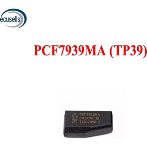 5/10/20PCS/Lot Original Auto Car Key Carbon Transponder Chip Blank PCF7939MA(TP39) For Renault Dacia Duster Logan Sandero