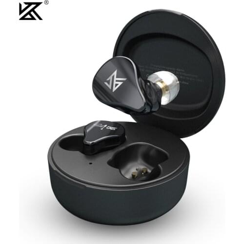 KZ SA08 TWS True Wireless Bluetooth v5.0 Earphones 8BA Units Game Earbuds Touch Control Noise Cancelling Sport Headset