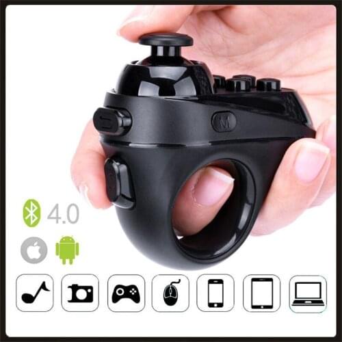 R1 Ring shape 3D Bluetooth 4.0 VR Controller Wireless Gamepad Joystick Gaming Remote Control for lOS or Android smartpho