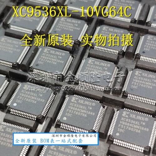 5pieces XC9536XL-10VQG64C QFP64 XC9536XL FLASH