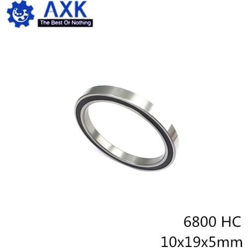 6800 Hybrid Ceramic Bearing 10x19x5 mm ABEC-1 ( 1 PC ) Bicycle Bottom Brackets & Spares 6800RS Si3N4 Ball Bearings