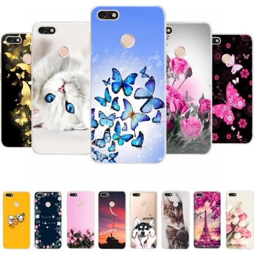 Case For Huawei Nova Lite 2017 SLA-L22 RU Version Cover Soft TPU Cover Silicone Cute Case For Huawei Nova Lite 2017 Coque 5.0"