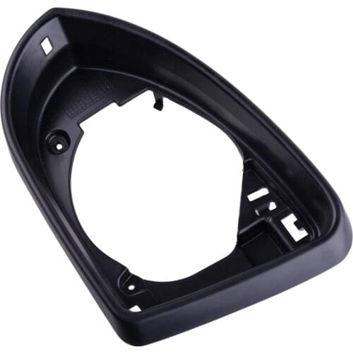 CITALL New Car Driving Side Left Front Mirror Glass Holder Surround Trim Frame Fit for VW Golf MK7 2014 2015 2016 2017