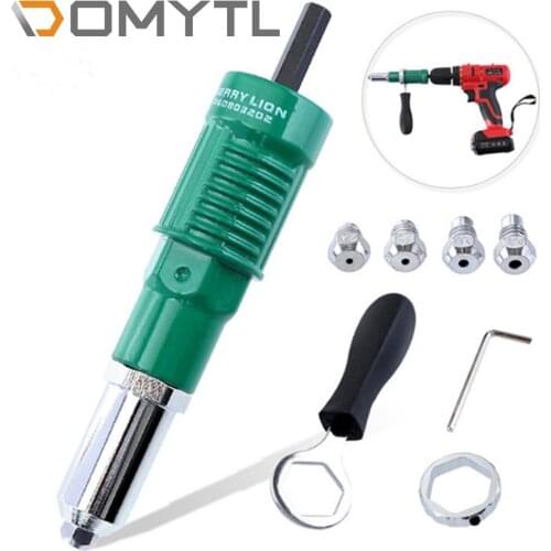 Electric drill Becomes Rivet Gun Conversion Head Adapter Power Tool Accessories