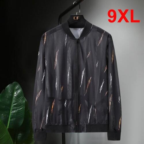 Thin Jacket Summer 2021 Fashion Casual Breathable Jackes Coats Men Sun Protection Clothing Fishing Outwear Male HA163