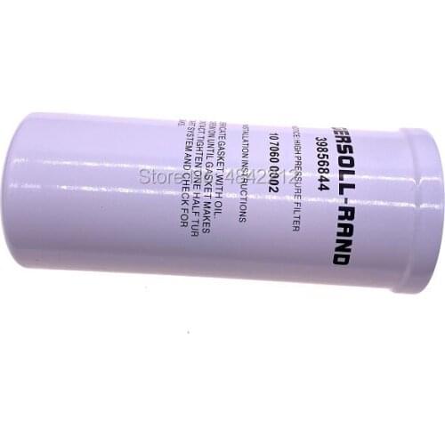 Free shipping 4pcs/lot 39856844 high pressure oil filter element for IR air compressor