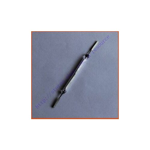 New 5pcs 5x50mm White Glass Tube Length SPST Contact N O Reed Switches