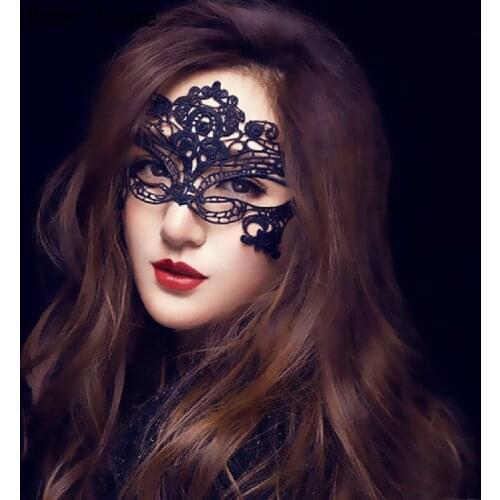 Couple Sexy Eye Mask Cute Bunny Ears Lace Prom Nightclub Party Mask Cosplay Set