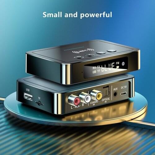 M6 NFC Bluetooth Receiver 3-in-1 Bluetooth Adapter 500mAh With Remote Control For USB (U disk),TF Card Playback and Transmission