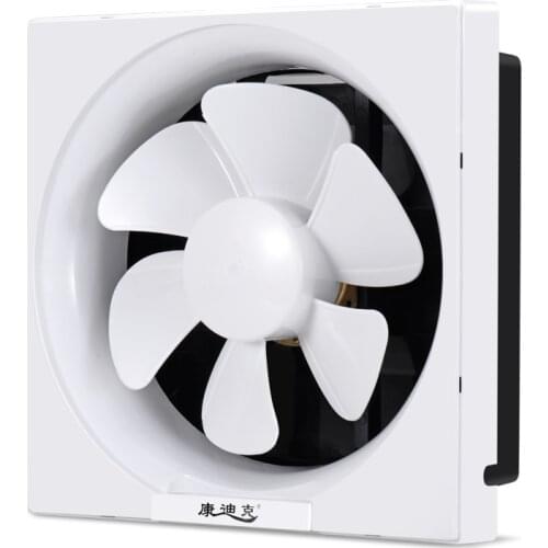 10 Inch Exhaust Fan Kitchen Ventilation Bathroom Soot Silent Window Fan Bildge Blower Extractor 110v Vent Fan Hole 29.5x29.5mm