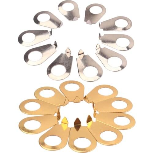 10PCS Guitar Knobs Pointer Plate Knob Position Indicator Guitar Knobs Pointer Plates Stringed Instruments for Guitar Bass