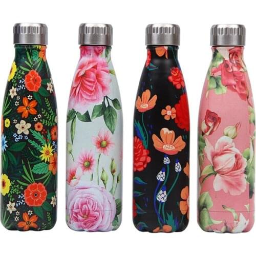 179-202 LOGO Custom Stainless Steel Bottle For Water Thermos Vacuum Insulated Cup Double-Wall Travel Drinkware Sports Flask