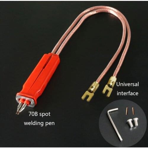 1XCB Spot Welding Pen Machine HB-70B Welding Pen Adjustable Welding Distance DIY Battery Welder Pen