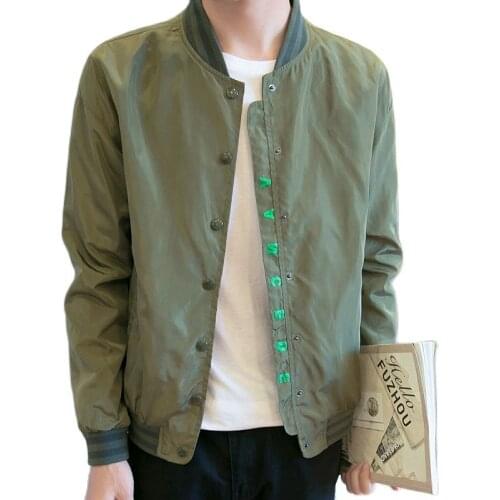 2021 2021 Baseball Collar Jacket, South Korean Youth Fit Men Jacket, Fashion Extra Large Jacket