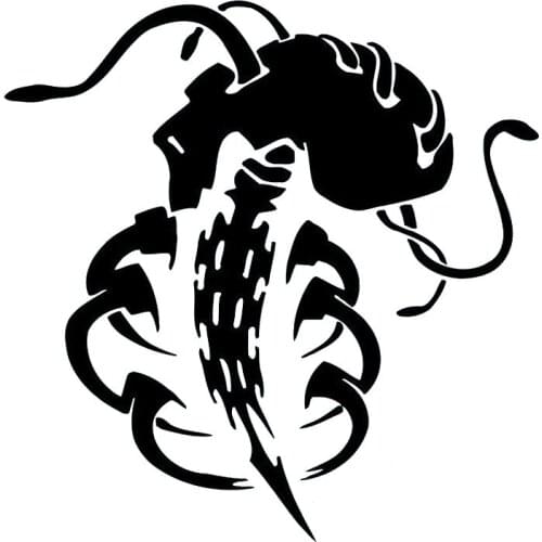 15cm*15.4cm Anime Mystic Dragon Interesting Vinyl Motorcycle Decals Car Stickers