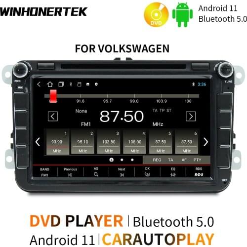 WINHONGTEK 2 Din Android Car Radio GPS For VW / Volkswagen Skoda Octavia golf 5 6 touran passat B6 polo Jetta Radio Coche