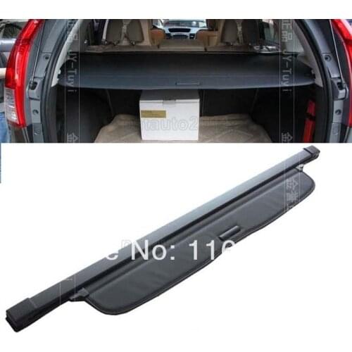 For HONDA CRV CR-V 2012 2013 2014 Aluminum + Canvas Black Rear cargo cover new