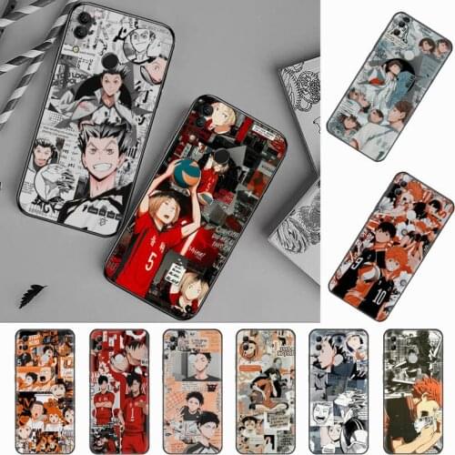 Haikyuu volleyball anime Japan Phone Case For Huawei Honor 7C 7A 8X 8A 9 10 10i Lite 20 NOVA 3i 3e coque shell funda hull