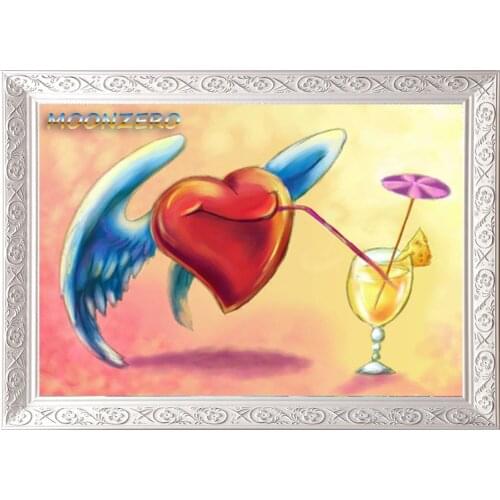 Louies Cocktail Diamond Embroidery Pattern Diy 5D Diamond Painting Needlework Cross Stitch Full Drill Rhinestones Picture Gift