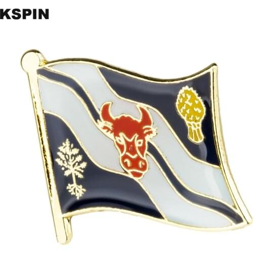 OXFORDSHIRE Metal Badge Lapel Pins Brooch Jewelry Rozet in Badges Pin Set 10pcs XY0424