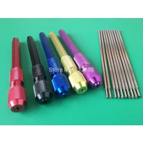 5 PCS New Transfer Pen Tattoo Marking Pen Holder 5 colors pen frame free shipping